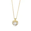 Exquisite Women's Wedding Jewelry Stainless Steel Gold